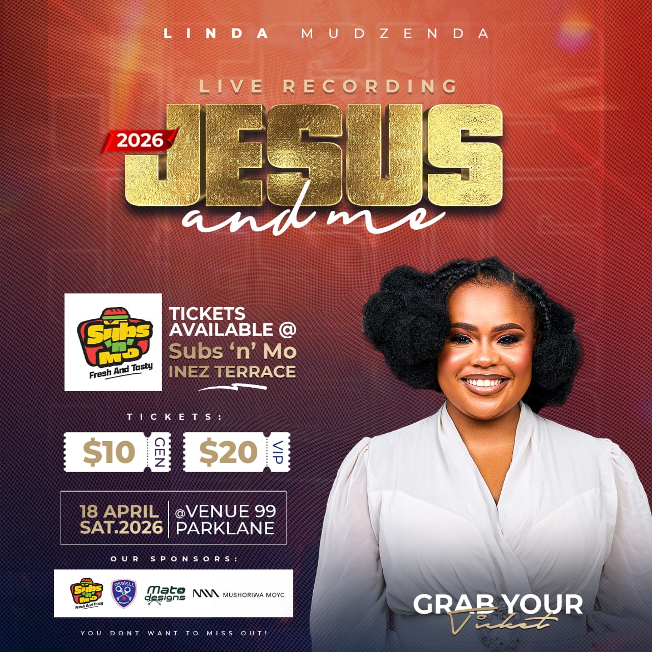Jesus & Me – Official Event Flyer